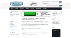 Desktop Screenshot of abcid.org.br